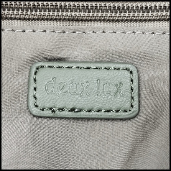 NWOT Deux Lux Sage Green Woven Hobo Bag - Picture 5 of 6